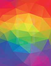 rainbow abstract geometric background 