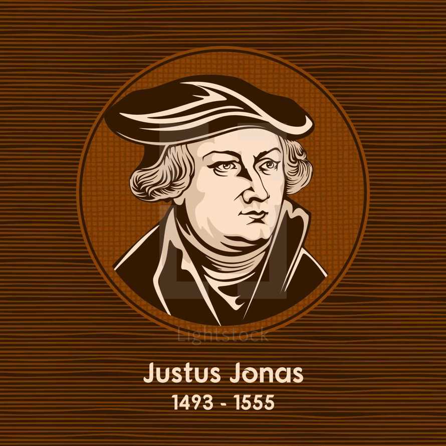 Justus Jonas (1493 - 1555) was a German Lutheran theologian and reformer. He was a Jurist, Professor and Hymn writer.