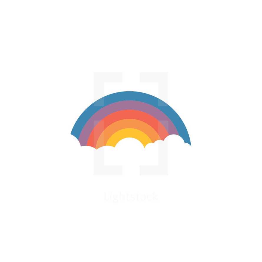 colorful rainbow icon