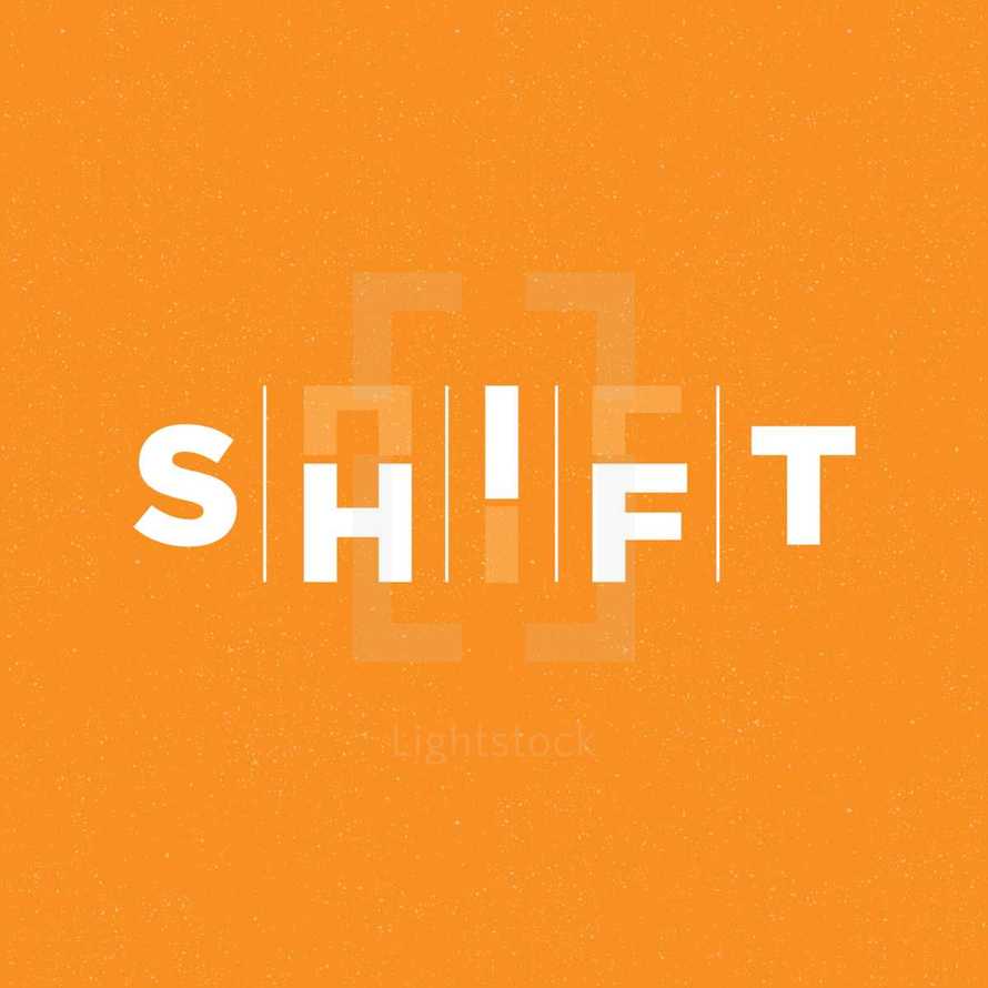 shift word logo