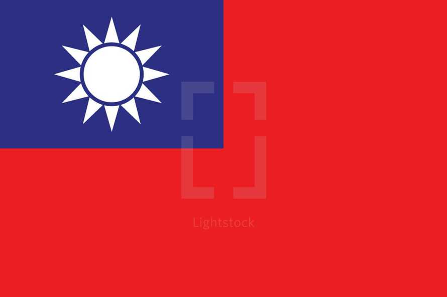 Flag of Taiwan 