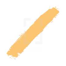 The yellow paint brush stroke is drawn by hand. Paintbrush drawing on canvas. Hand-drawn brushstroke beige texture on paper. Rectangle shape. The graphic element saved as a vector illustration in the EPS file format for used in your design projects.