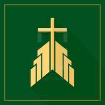 cross and church logo 