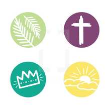 Christian badges 