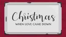 Church Christmas slide video graphic background in modern farmhouse style