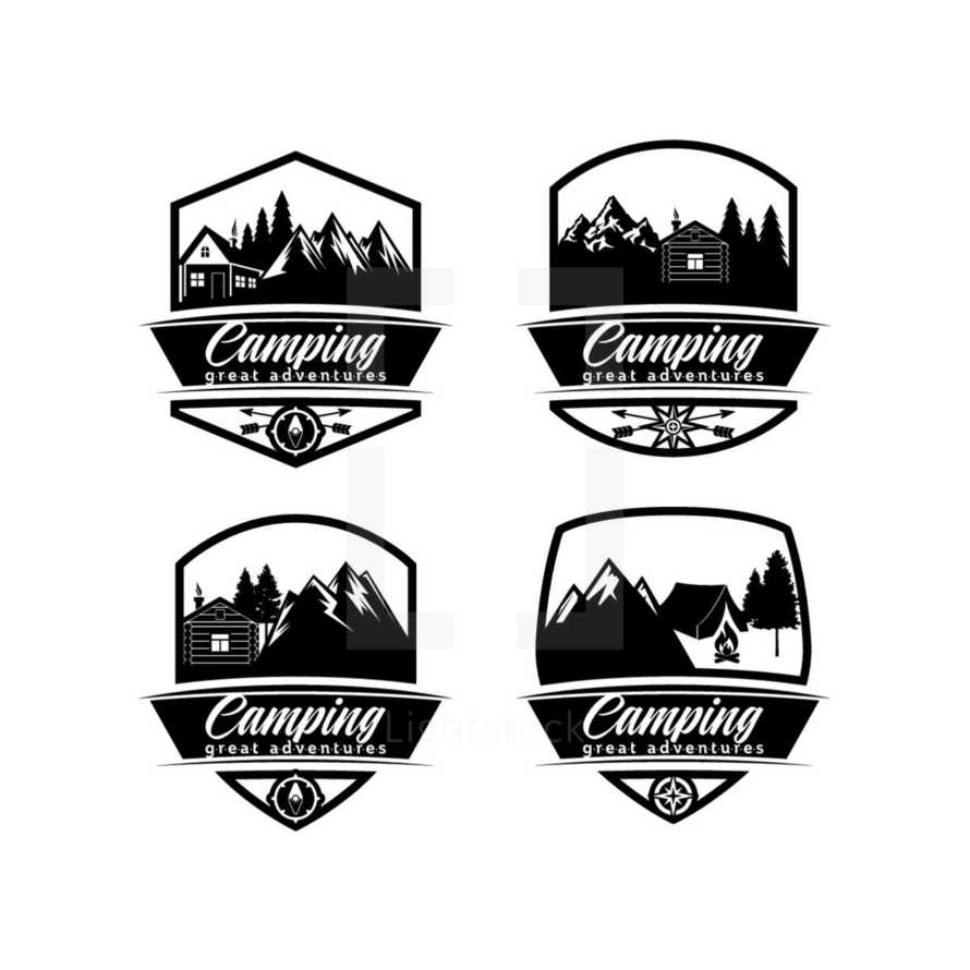 camping and great adventures badge 