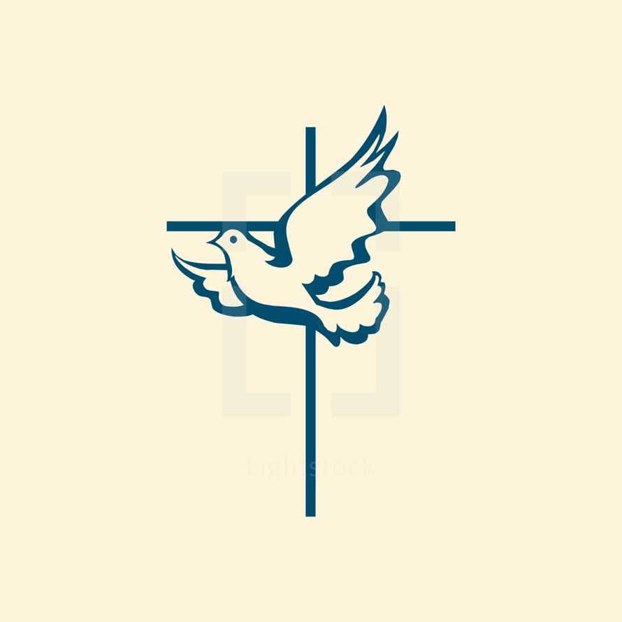 dove and cross