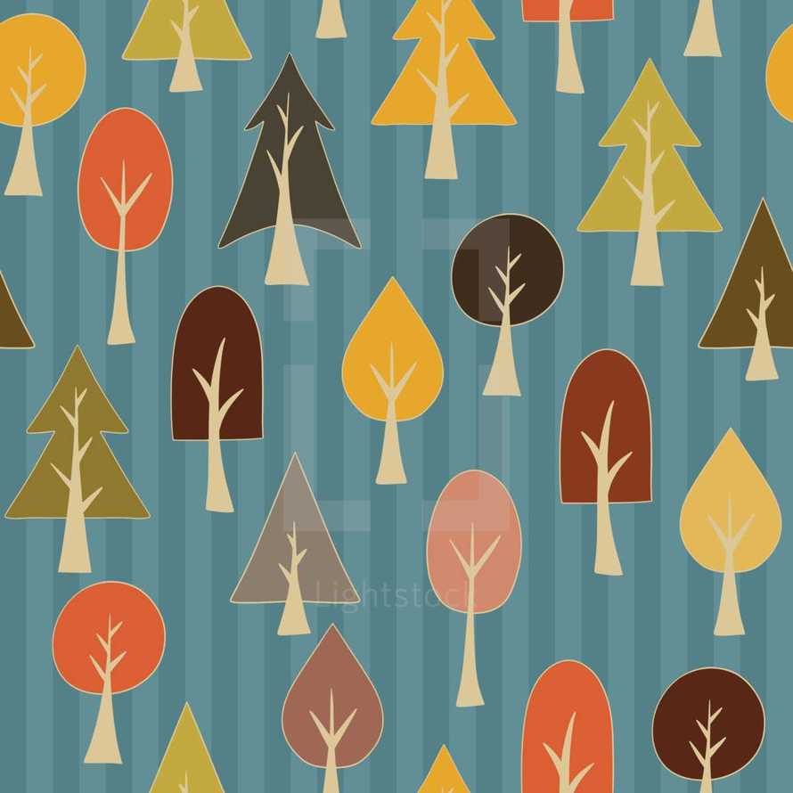 trees pattern 