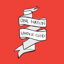 One Nation Under God Banner 