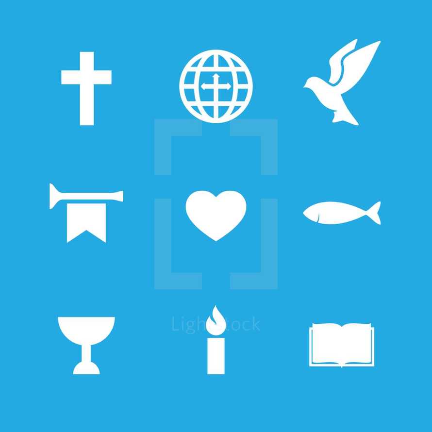 church icon set 