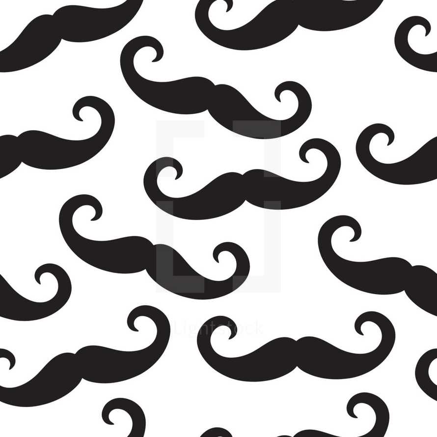 mustache pattern 