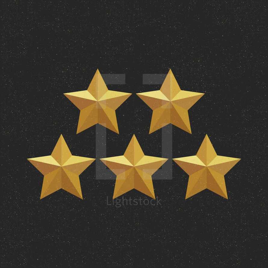 five stars 