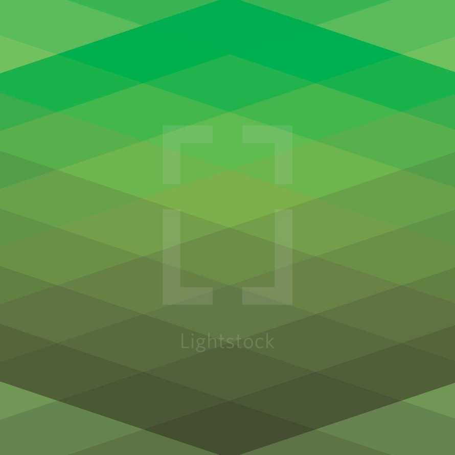 geometric green background 