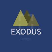 Exodus with mountains 