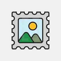 postage stamp icon