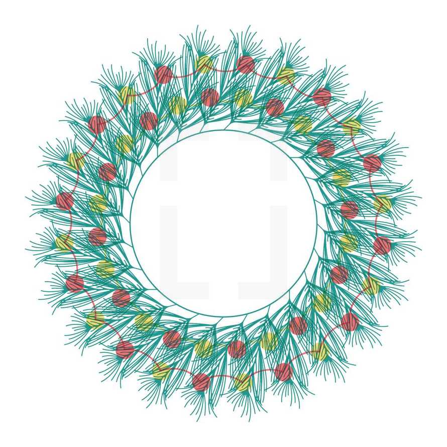 Christmas wreath 