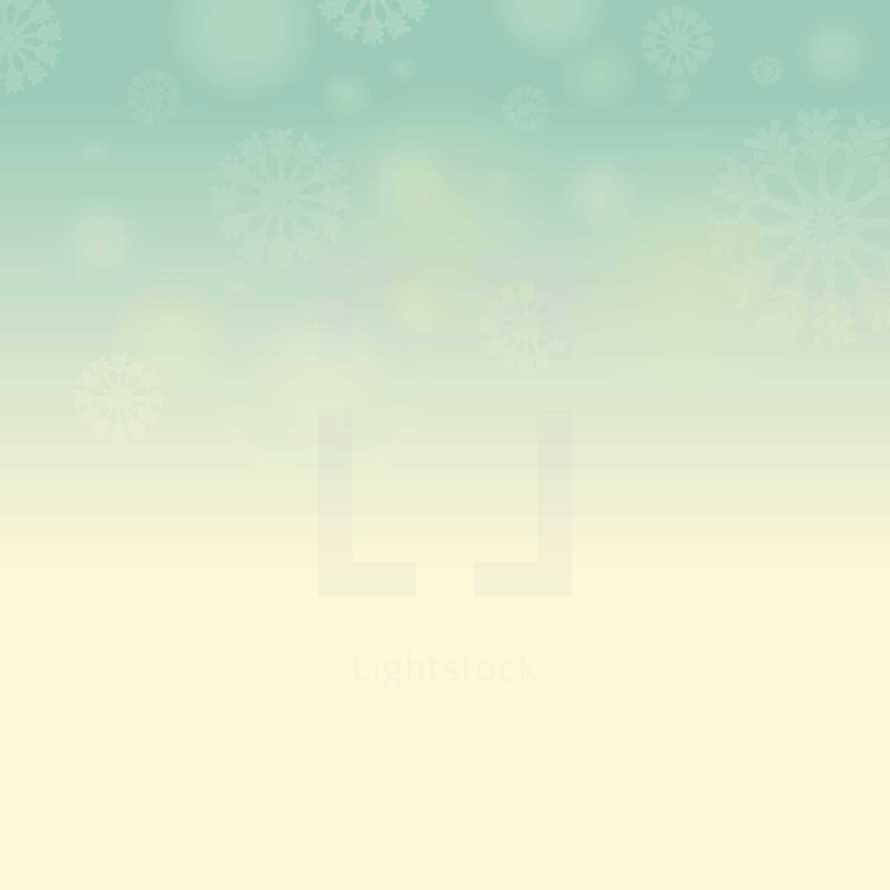 fading snowflakes background