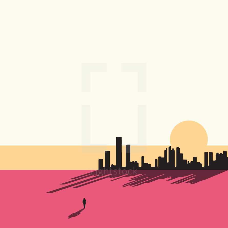 city illustration 
