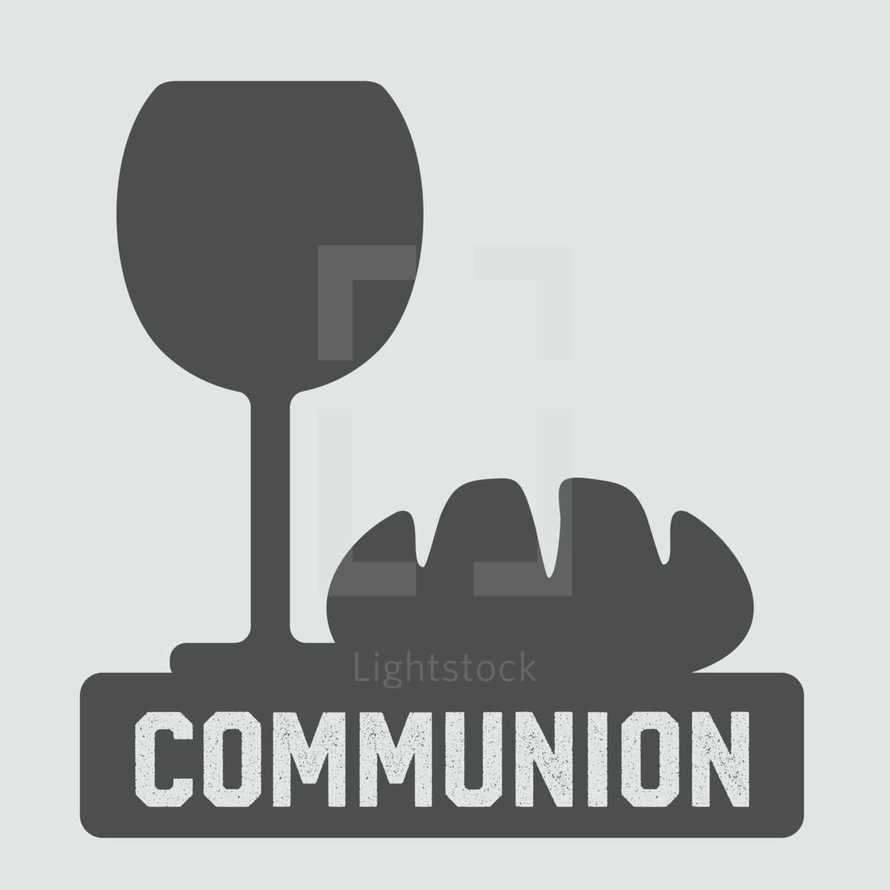 Communion vector graphic