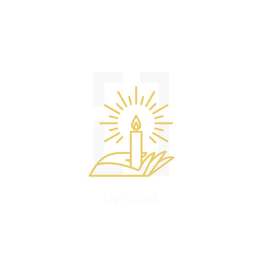 candlelight service icon