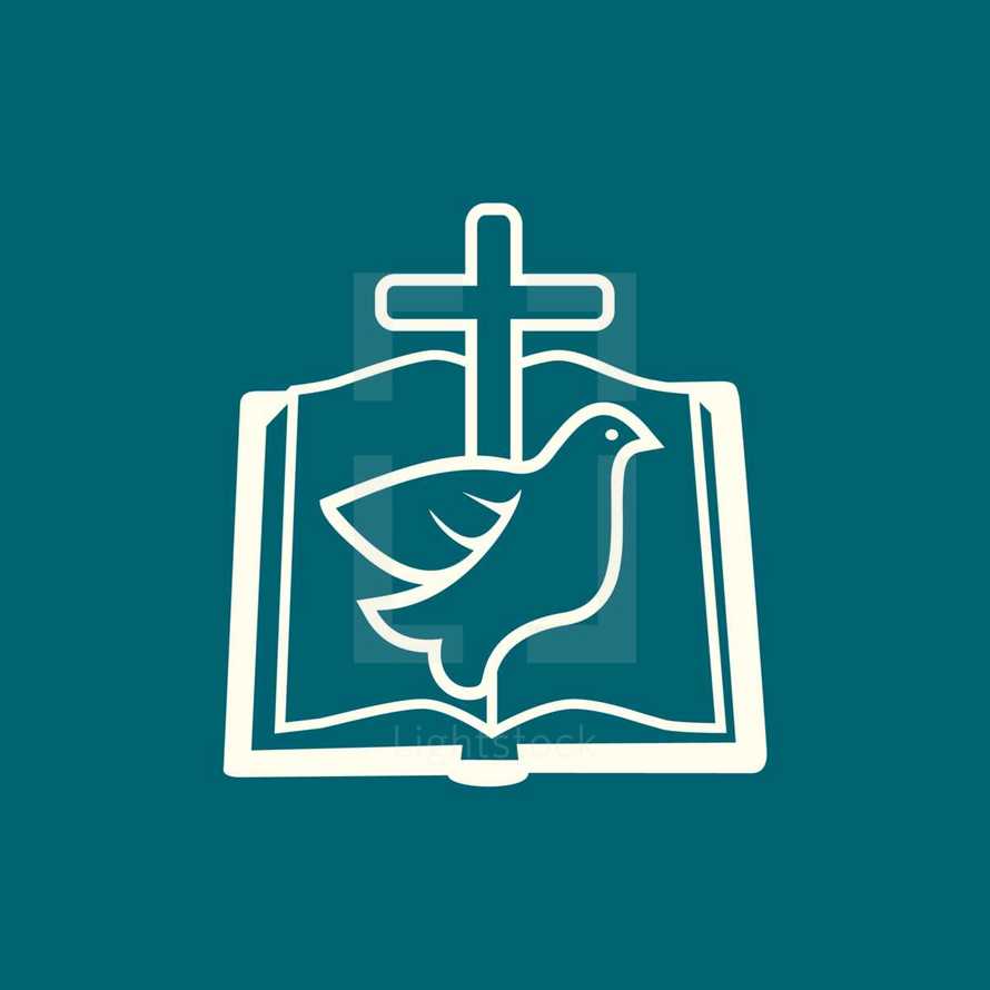 holy spirit dove and bible