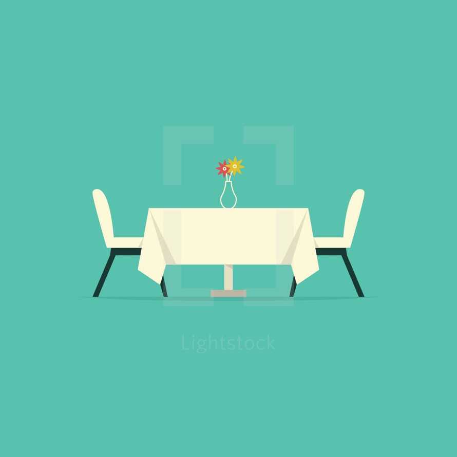 dinner table 