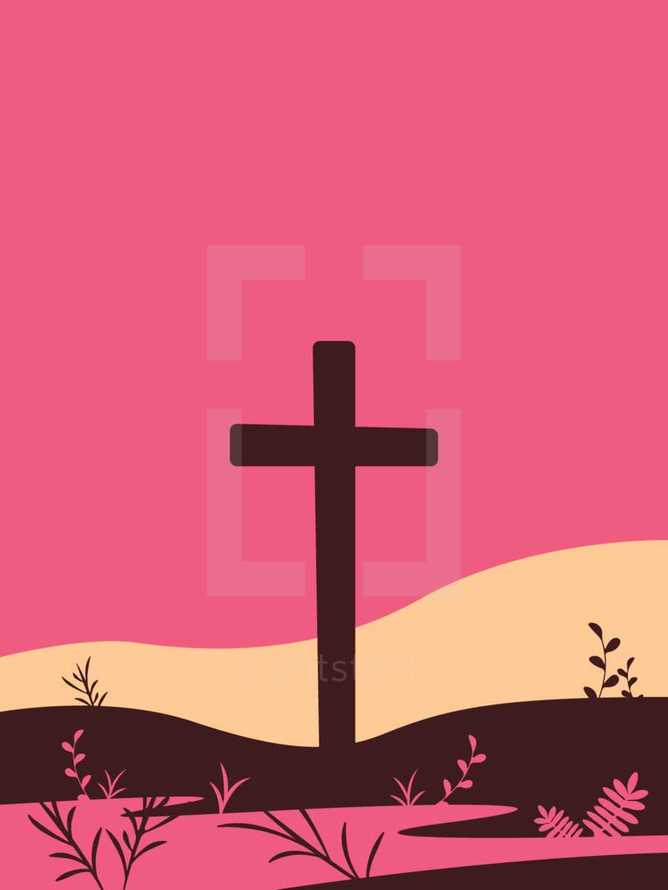 cross at Easter 