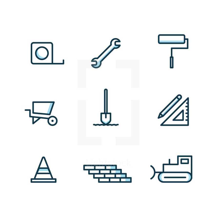 construction icons 