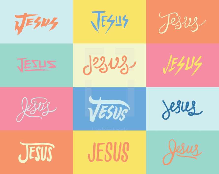 Jesus Typography