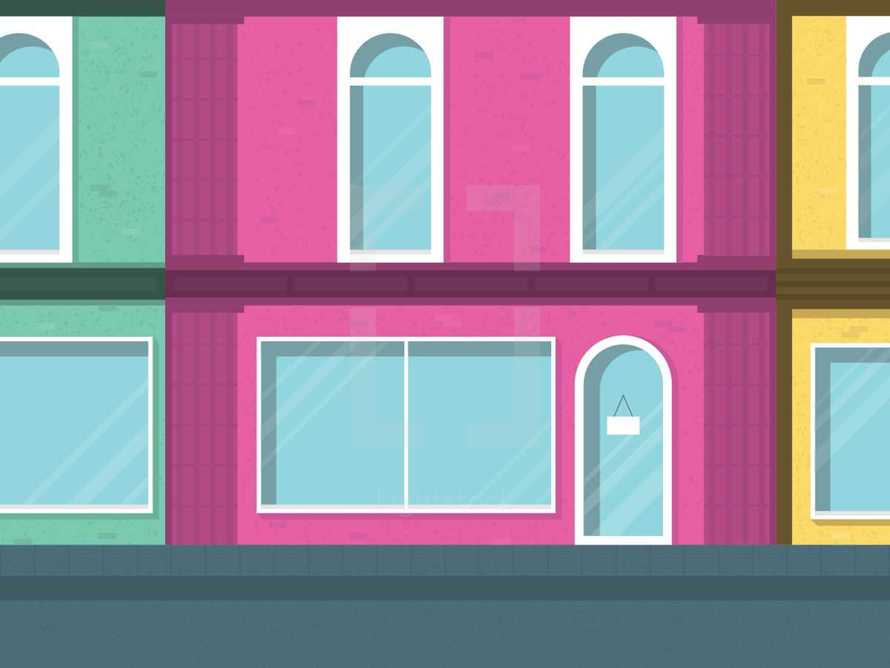city store fronts 