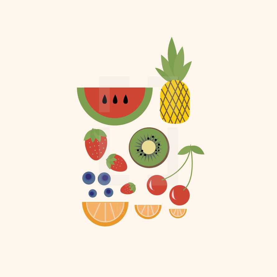 fruit icons 