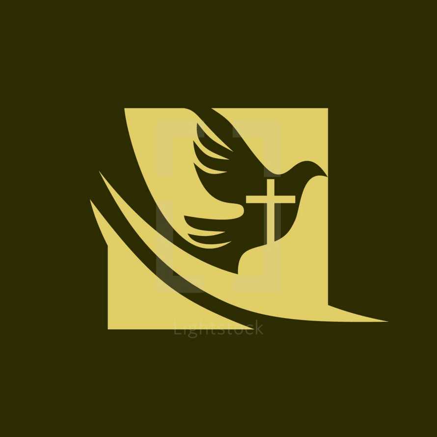 dove and cross logo