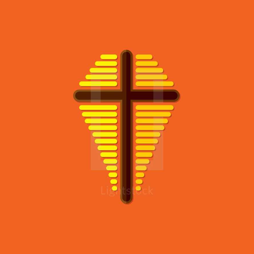 cross and shield icon