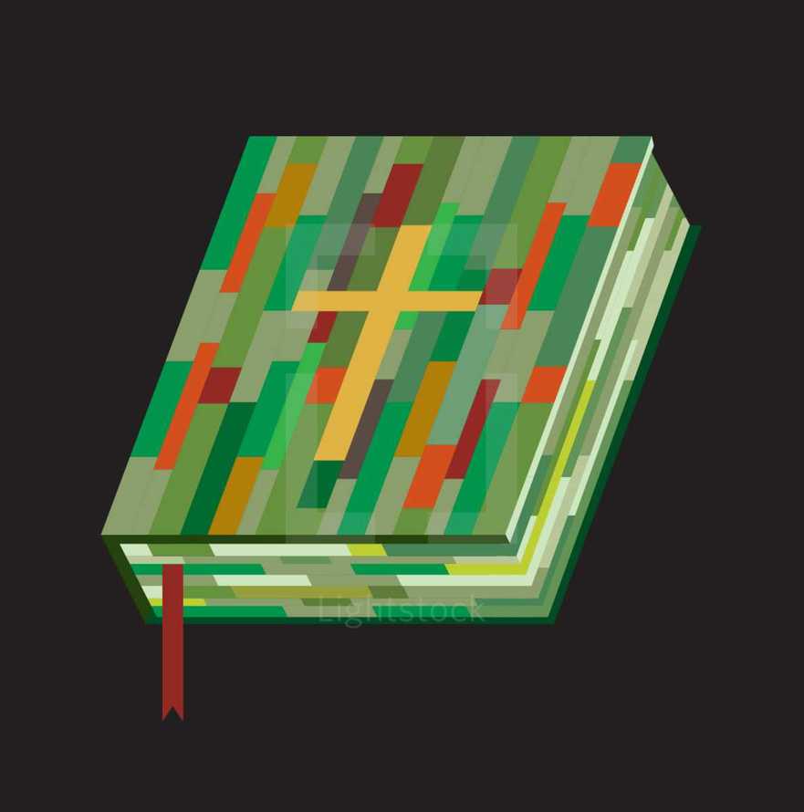multicolored Bible icon 