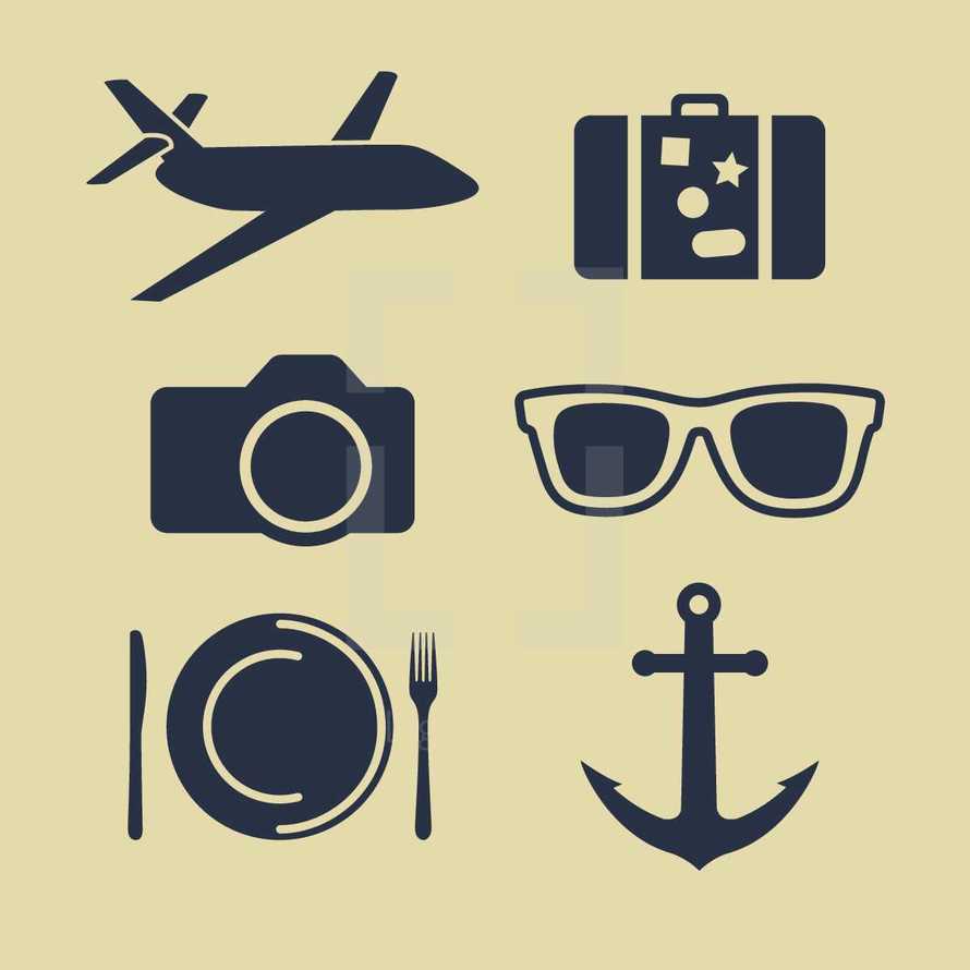travel icons 