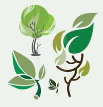 tree, twig, leaves, leaf, growth, plant, nature, icon