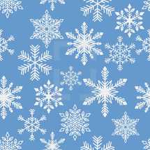 snowflake pattern - snowflakes vector pattern frameless and overlapping 