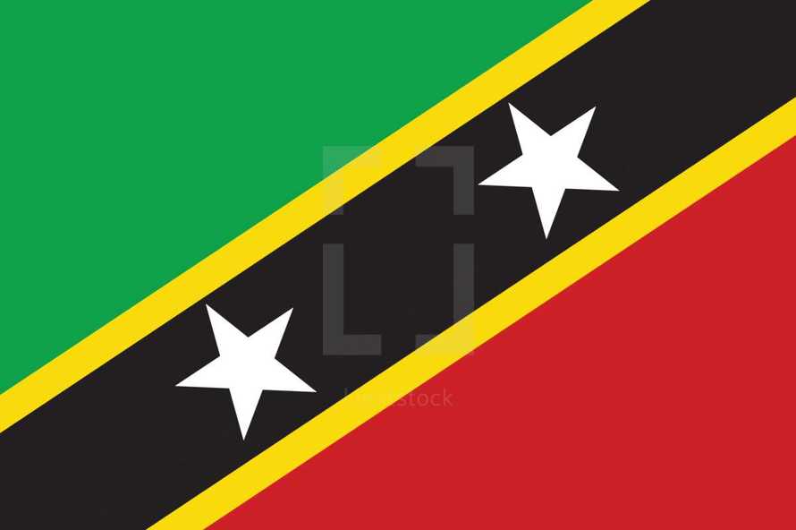 flag of Saint Kitts and Nevis