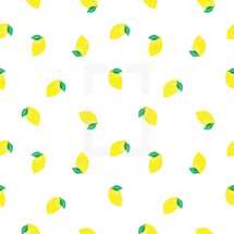 lemon pattern background 