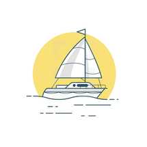 sail boat icon
