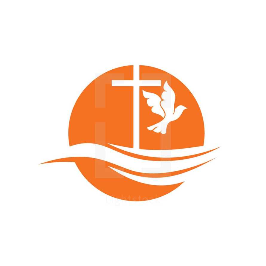 dove and cross logo 
