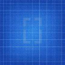 Blueprint grids background. Graph paper background. Engineering paper. 5 squares per inch. Blue background. The graphic element saved as a vector illustration in the EPS file format for used in your design projects. 