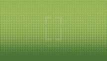 green halftone dots background 