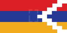 flag of Nagora karabakh 