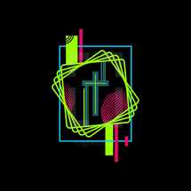 neon cross logo
