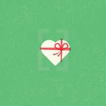 heart shaped gift box 