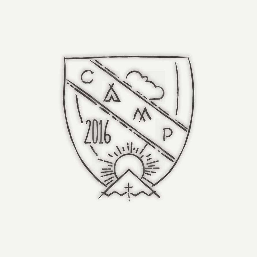 camp badge 2016