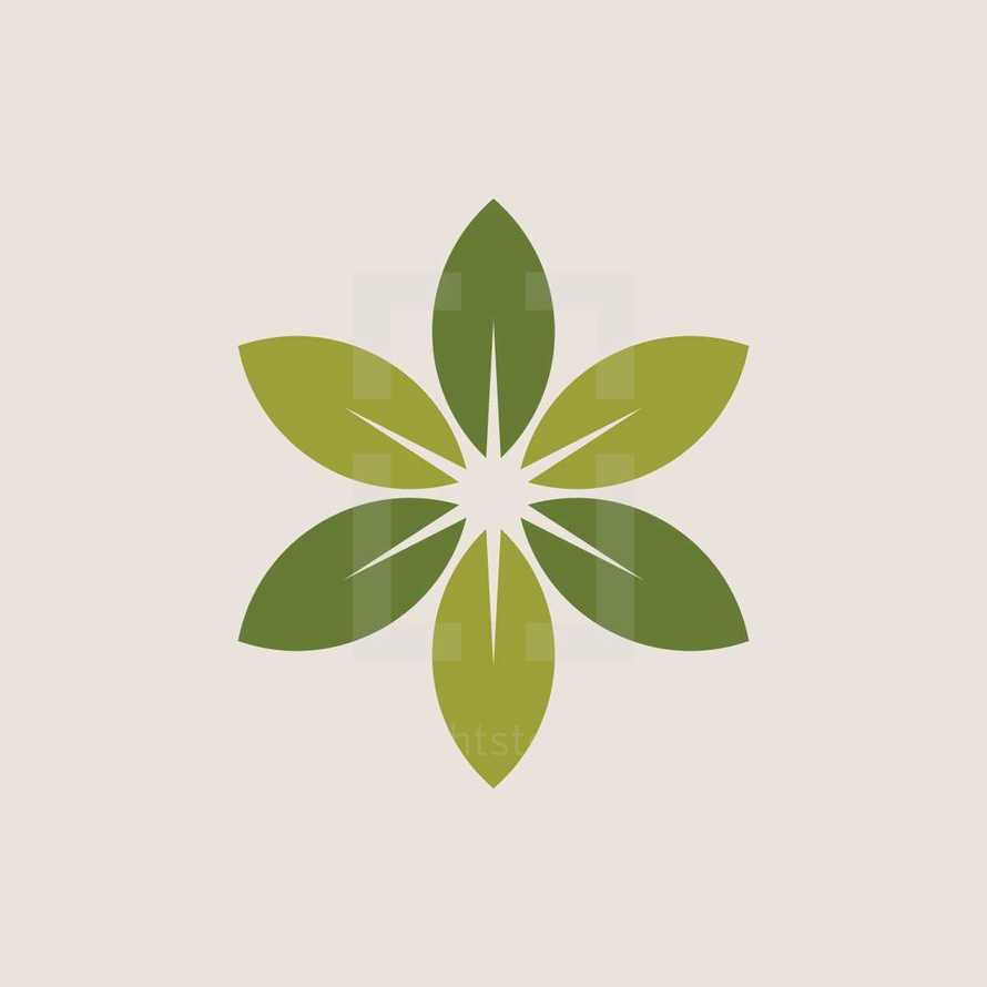 green nature icon.