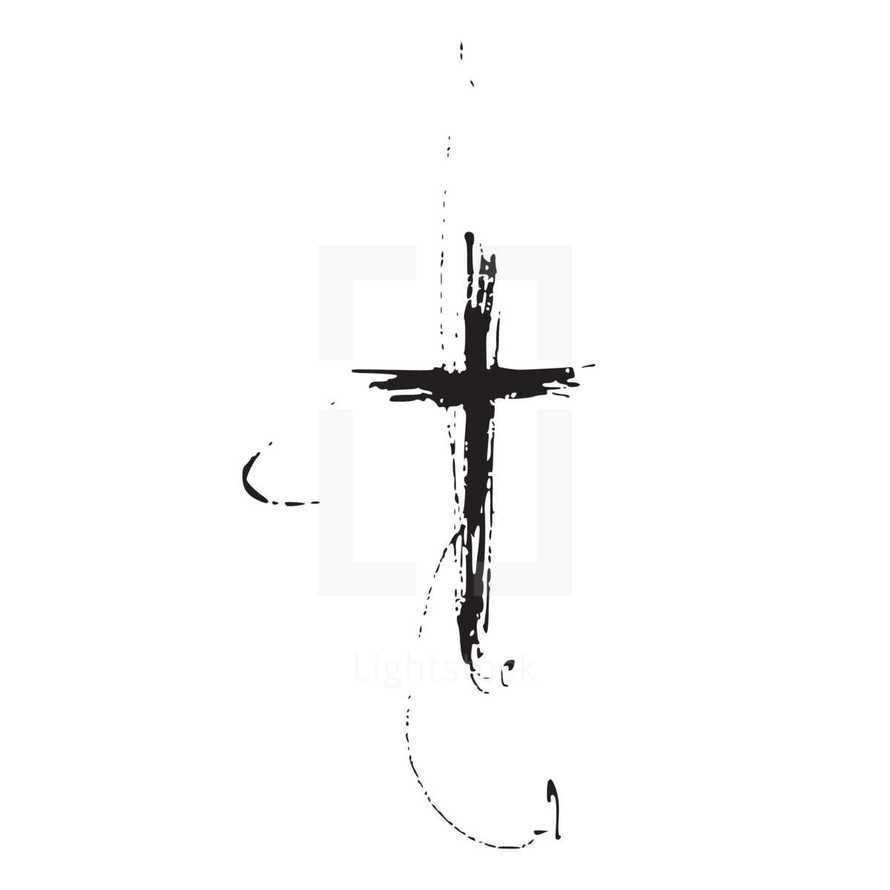 sketch cross