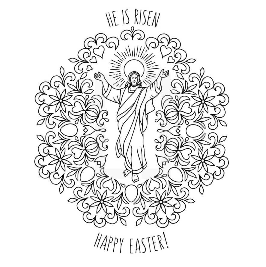 Easter Coloring sheet 